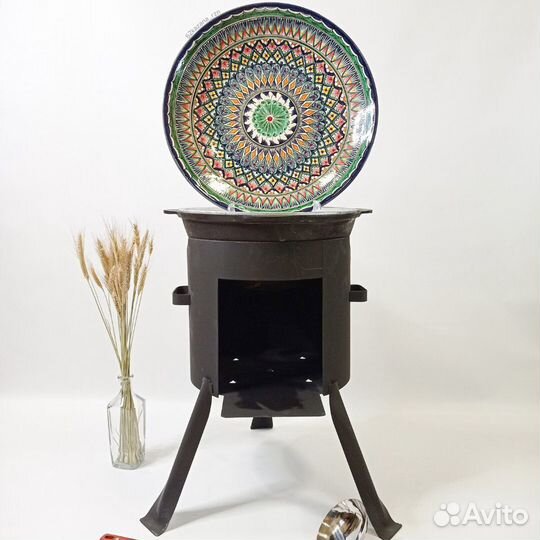 Казан, печь для казана, афганский казан