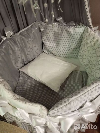 Кроватка- трансформер с полным комплектом