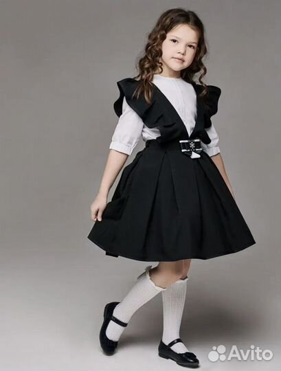Школьный сарафан 134
