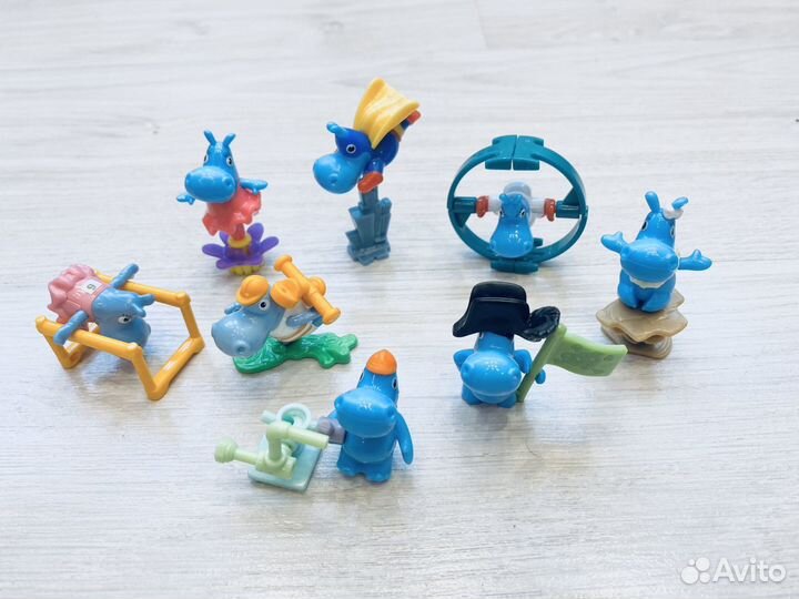 Киндер сюрприз бегемоты 2019 и бегемоты спортсмены