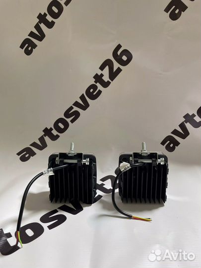 Универсальные противотуманки Желто-Белые