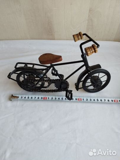 Модель велосипеда металл