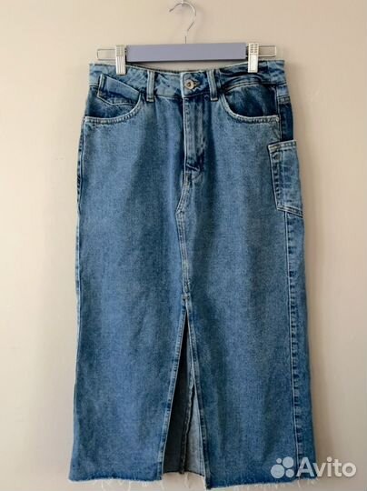 Джинсовая юбка zara