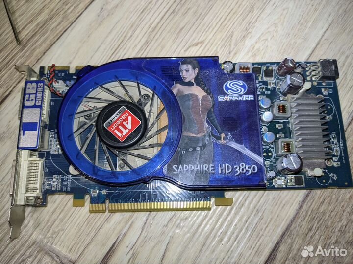 Видеокарта radeon sapphire HD 3850