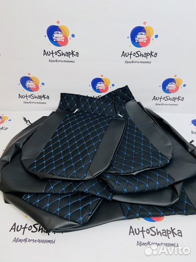 Авточехлы из жаккарда на LADA Granta