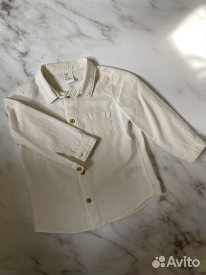 Рубашка для мальчика h&m 92