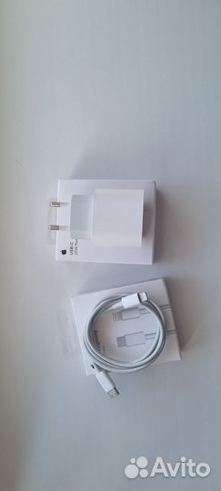 Зарядный блок apple 20W+шнур питания