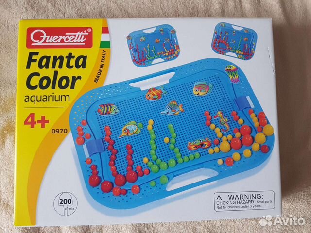 Мозаика Quercetti подводный мир новая