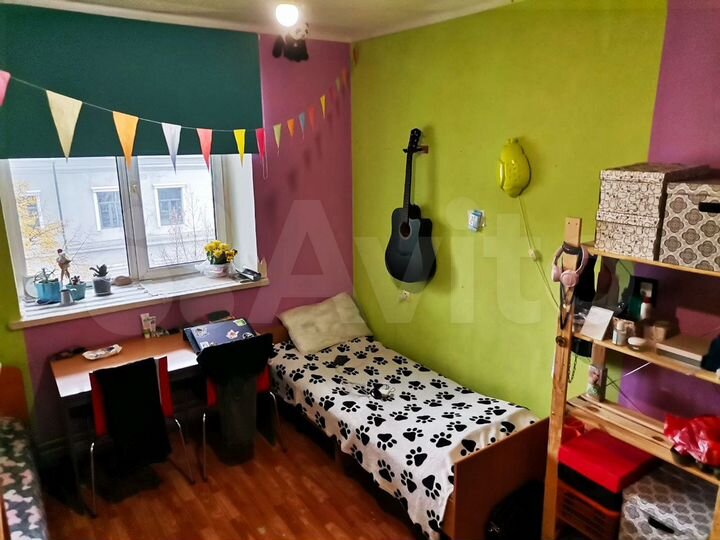 Комната 14 м² в 2-к., 4/5 эт.