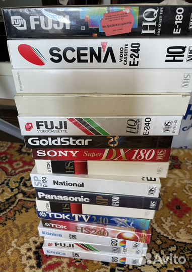 Видеокассеты б/у