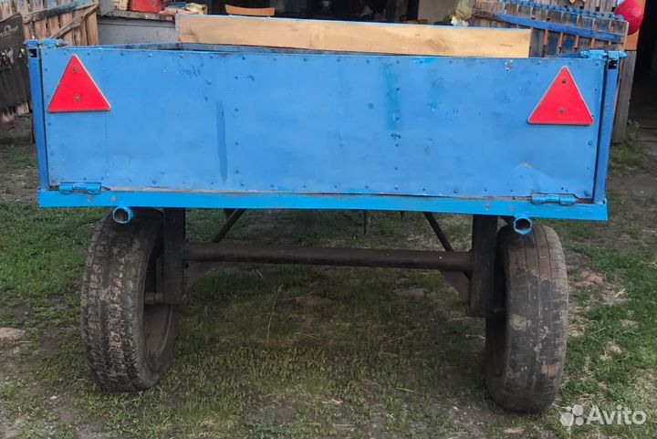 Телега для мини-трактора бу