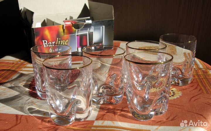 Хрустальные рюмки