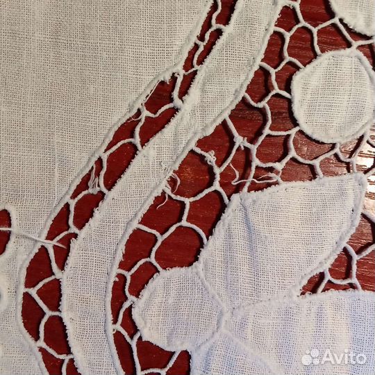 Подзор на кровать, СССР, лен