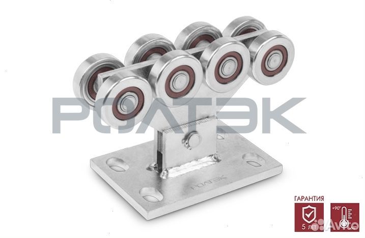 Комплект откатных ворот ролтэк микро проем 3,5х2