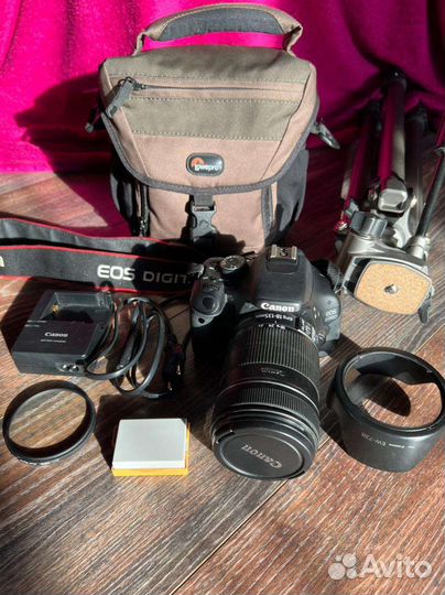 Зеркальный фотоаппарат canon 600d 18-135мм