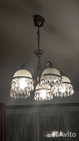 Люстра хрустальная