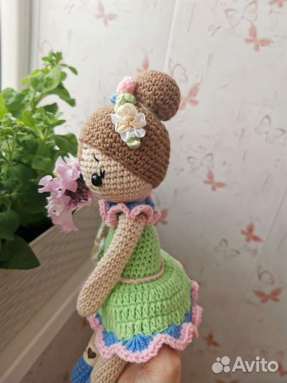 Вязаная кукла 