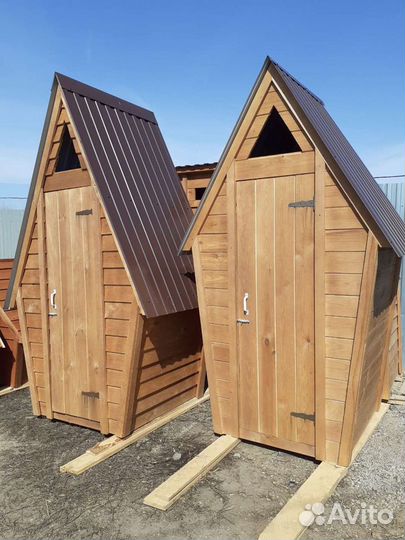 Продаем деревянные туалеты, души для вашей дачи