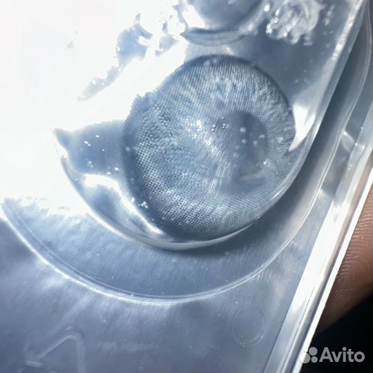 Линзы контактные цветные без диоптрий 14,5 Шторм