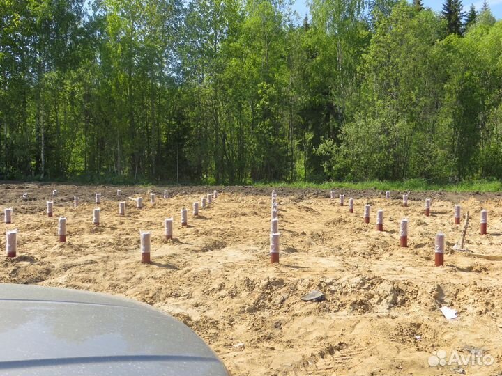 Фундамент под дом 6х8м