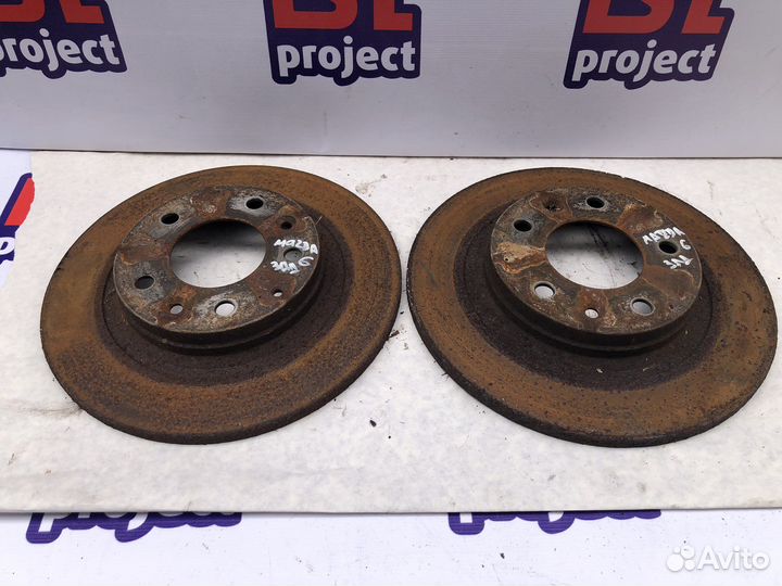 Диск тормозной задний Mazda 6 GH 2007-2013