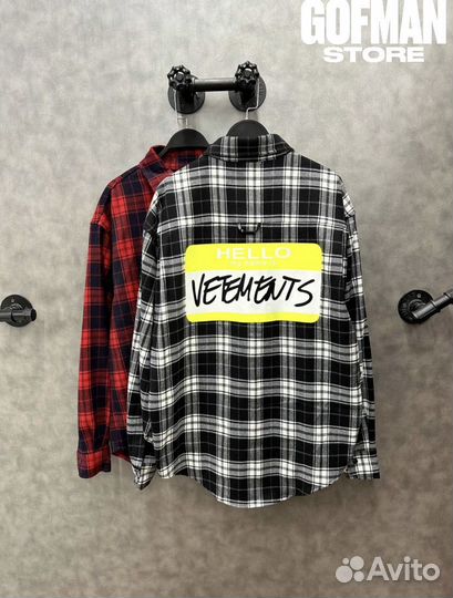 Рубашка vetements