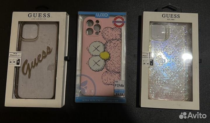 Чехол на iPhone 12 pro max guess