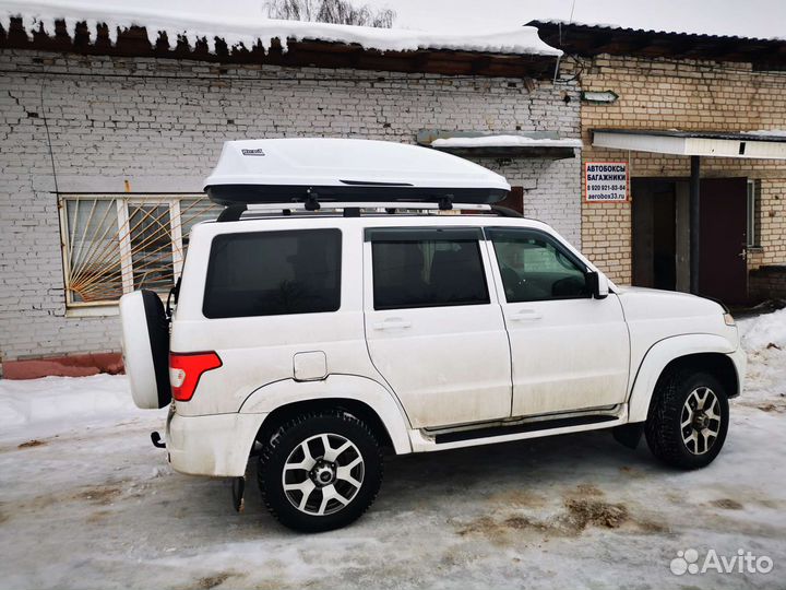 Автобокс Way-box 700 литров белый