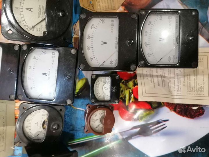 Вольтметры и амперметры СССР