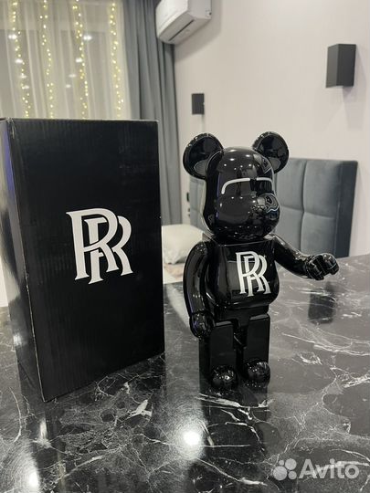 Мишка bearbrick rolls royce