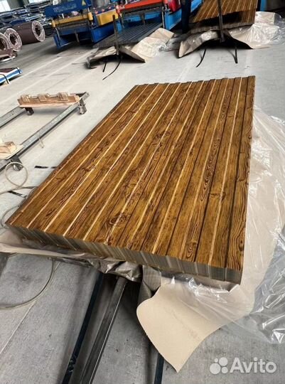 Профлист под дерево эконом