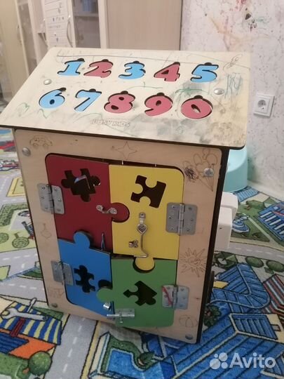 Бизиборд домик большой