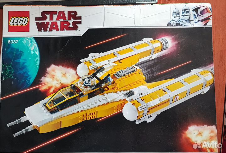 Lego Star Wars 8037 Anakin's Y-Wing Starfighter