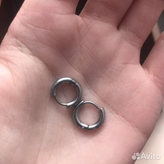 Серебряные серьги