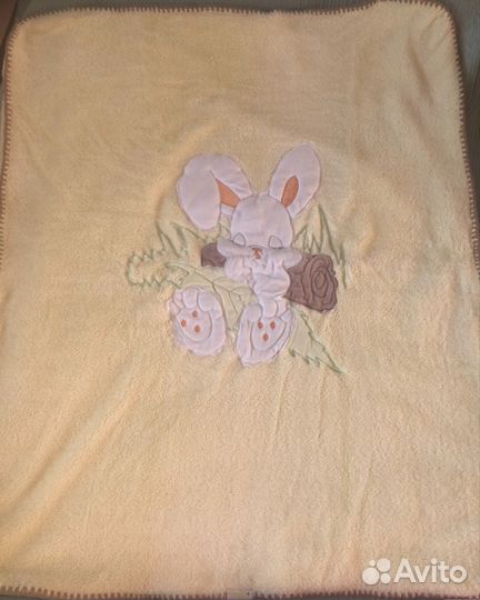 Мягкий плед для новорожденного малыша