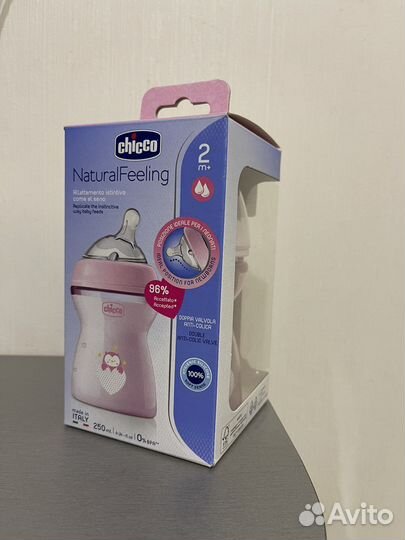 Бутылочка Чико Chicco Natural Feeling 250мл