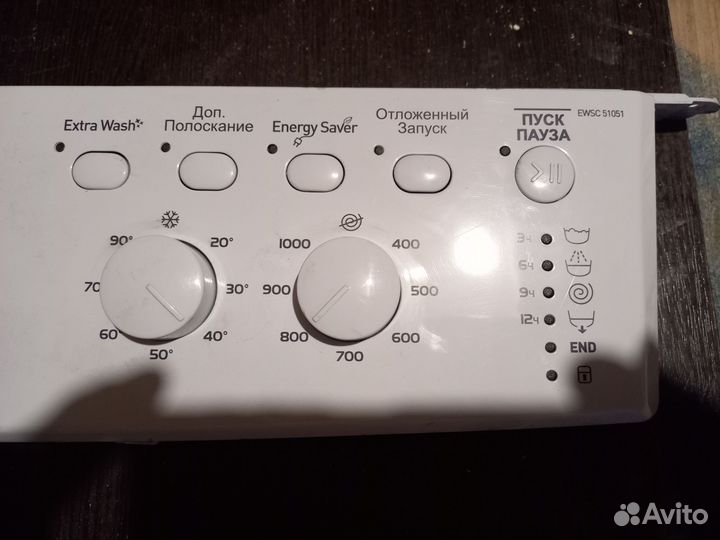Кнопочный модуль indesit ewsc 51051