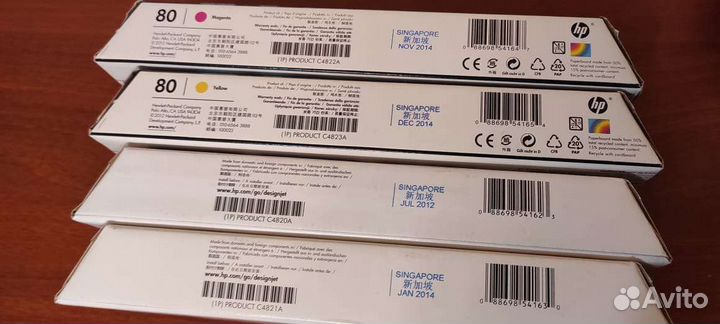 Печатающая головка + очиститель HP 80