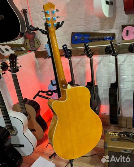 Гитара электроакустика ёлка новая, гарантия