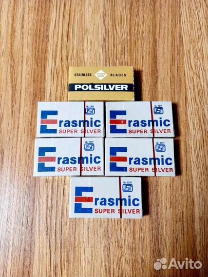 Лезвия для бритья времен СССР