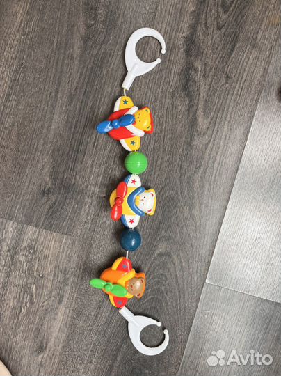 Развивающие игрушки, погремушки пакетом 0+