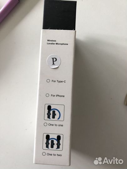 Беспроводной петличный микрофон для iPhone