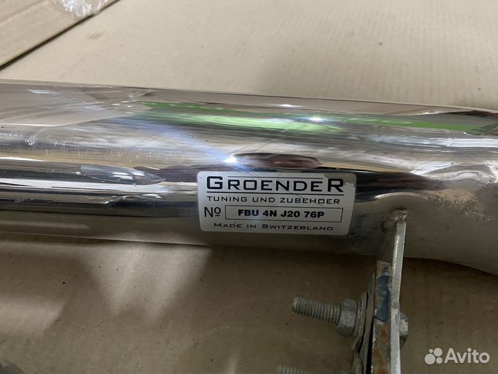 Хромированный обвес land cruiser 200