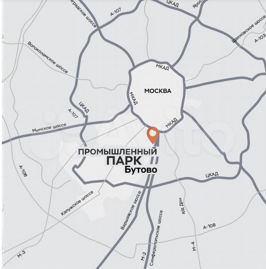 Промышленный парк в Южном Бутово