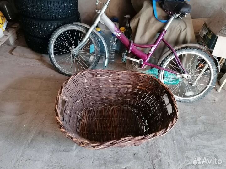 Корзина из ивы очень большие