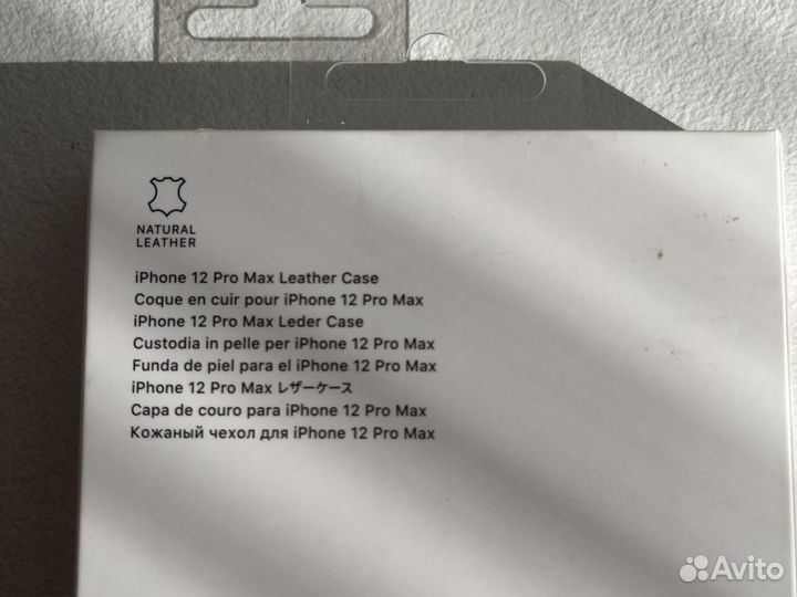 Оригинальный чехол на iPhone 12 pro max