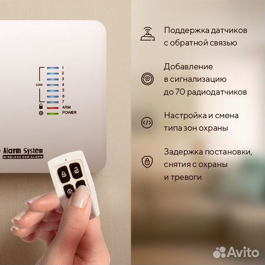 Беспроводная охранная сигнализация GSM