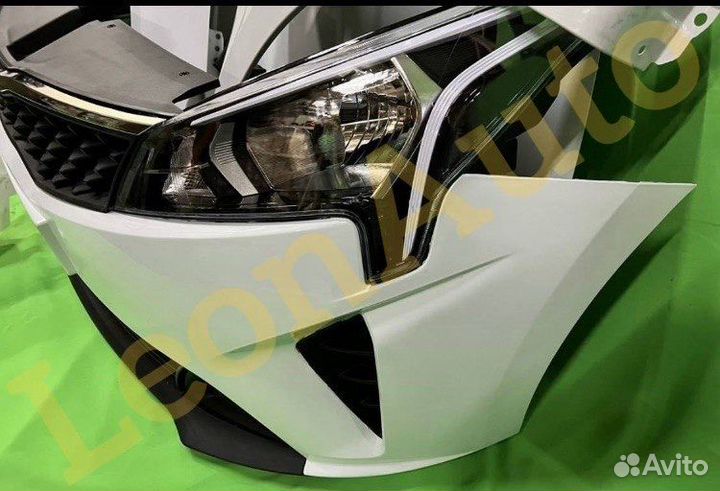 Ноускат бампер передний Kia Rio 2011-2024(12)