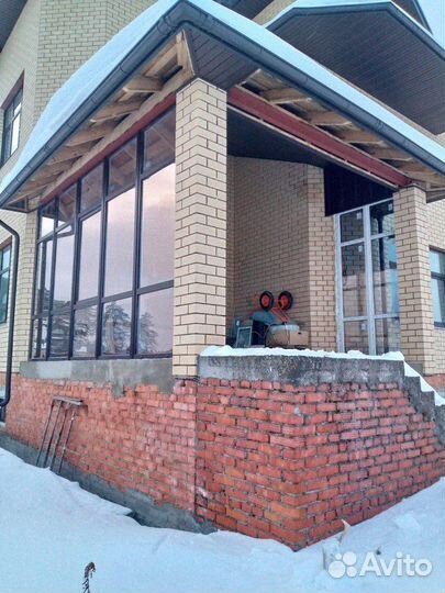 Остекление коттеджа / окна пвх