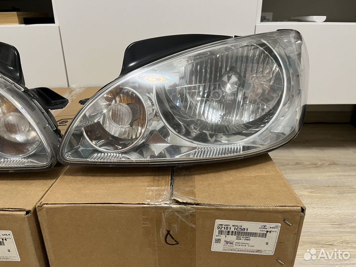 Фара правая и фара левая Hyundai Getz